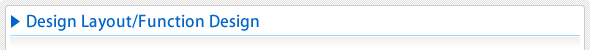 Design Layout/Function Design